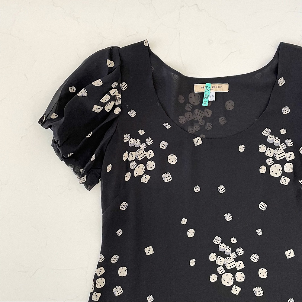 SEE BY CHLOÉ Vintage Silk Dress, 8